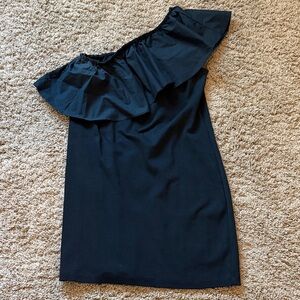 a new day Black One Shoulder Dress